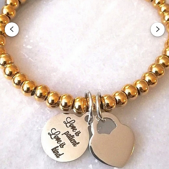 Christian Bible Verse Scripture Bracelet - Picture 2 of 2